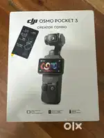 DJI Pocket 3 Creator Combo + 256GB High-Speed Memory Card  Almost New