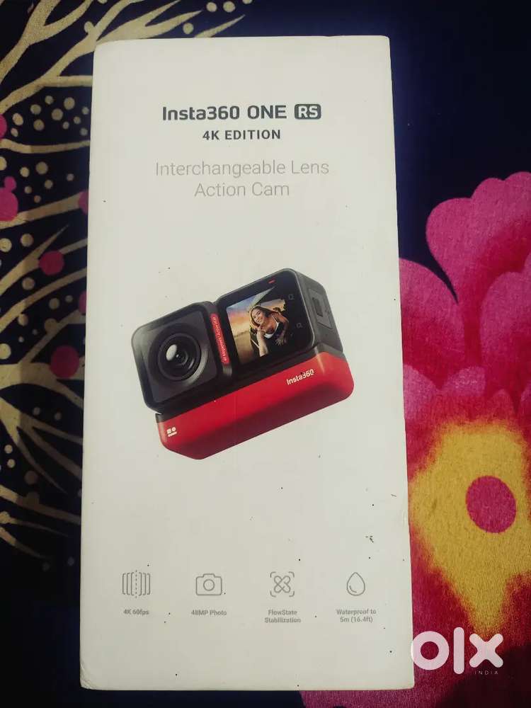 Insta360 one rs action camera brand new condition