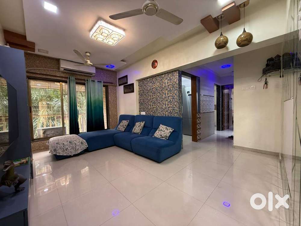 2 BHK + Terrace Semi furnish flat for sale in cluster 1, Mira road eas
