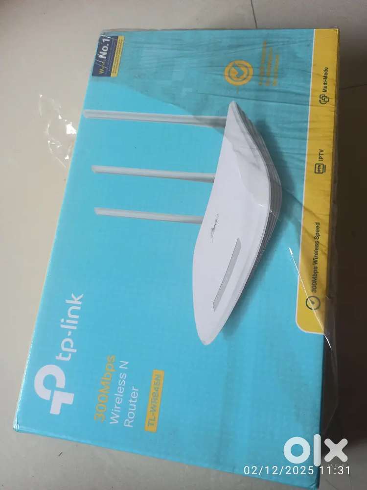 TP-link WiFi Wireless Router TL-WR845N 300Mbps Wi-Fi Speed and DBC ONT