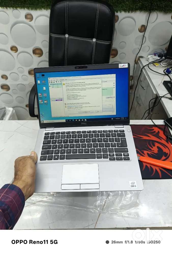 Dell cor i5 10the ram 8 SSD 256 new candision laptop