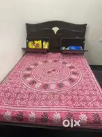 Queen size bed with storage, 2 months old. Moving out sell!!