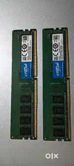crucial  8GB RAM (2 Ram stick)