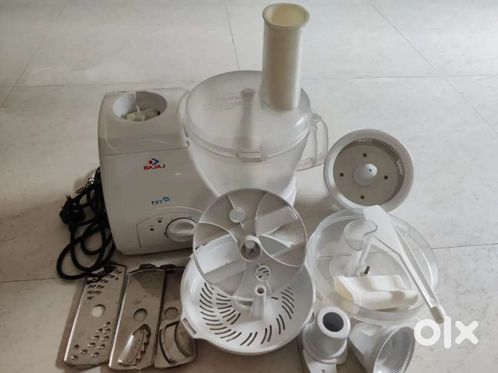 Bajaj FX7 600-Watt Food Processor (White)