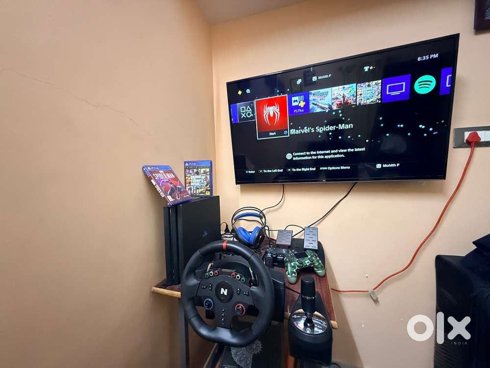 PS4 Pro Bundle – Dual Controllers, Games & Gear