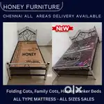Steel Cot Bed Mattresses, New Size and design Strong Quality arrival