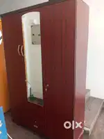 3 doors cupboard for dress rack