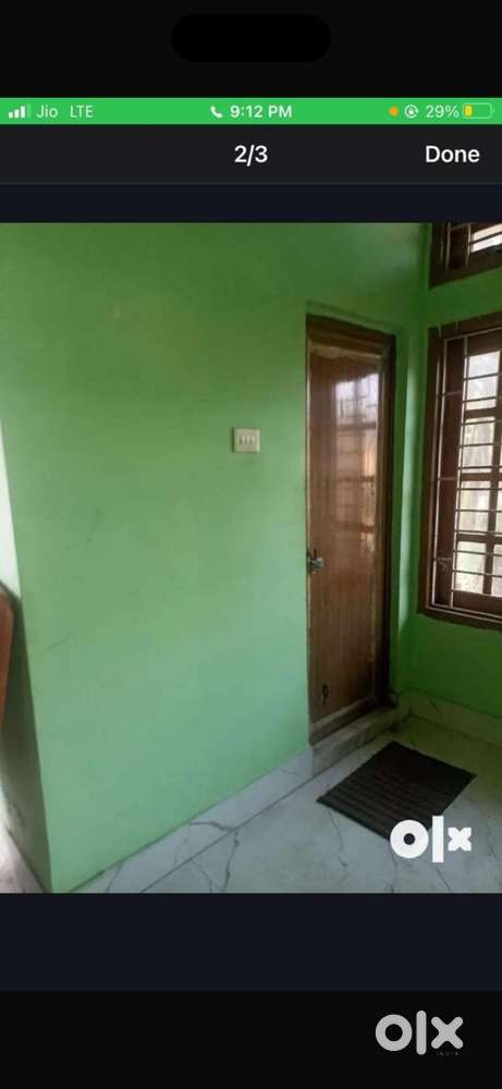 Single room eith attached bathroom