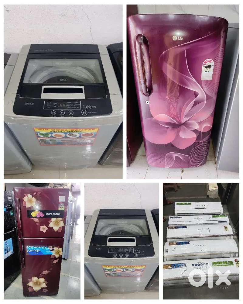 5 YEAR WARRANTY WASHING MACHINE AC FRIDGE FREE DELIVERY LESS USE