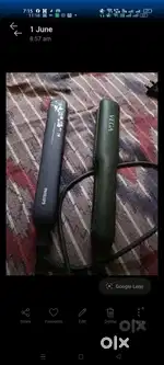 Crimping and straightening machine