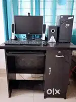 Home Desktop PC , CPU , MONITOR , SPEAKER WITH SUBWOOFER, TABLE