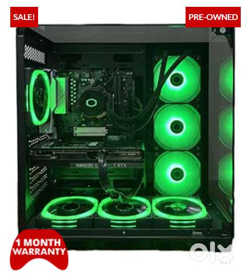 Gaming Desktop PC (Pre-owned) Mid Tower With AMD Ryzen 7 7800X3D,32GB