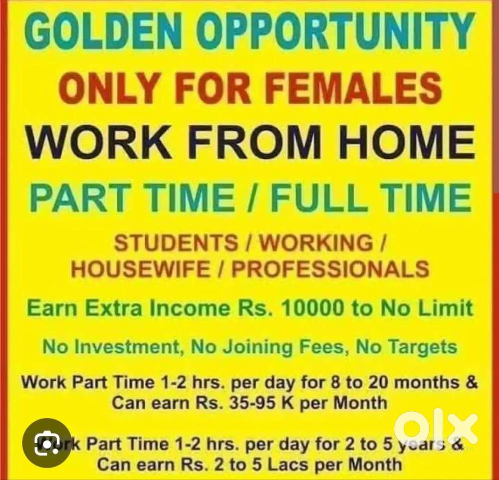 Online  jobs  for  male, Female  and  Housewife