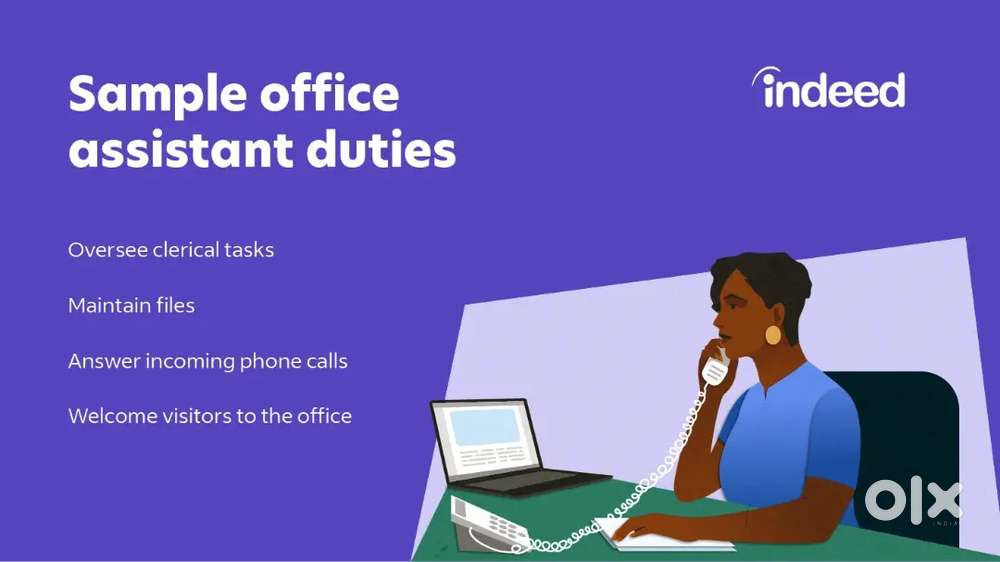Office assistant ki required h only female