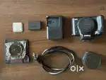 Canon EOS M50 Body+kit lens+2 memory cards +nd filter.