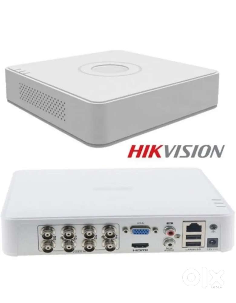Hikvision dvr with 1TB hard disk, cc camera ,