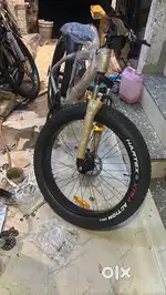 Broad Tyre off-road on road bycle