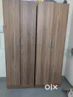 Office table cupboard, chairs