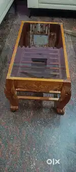 Teak teepoy and sofa set