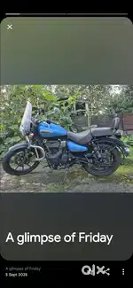 Brand new Royal enfield meteor 350 blue