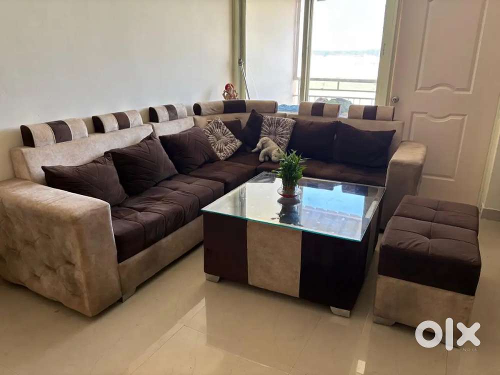 7-Seater Sofa set with Table