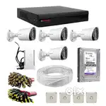 CCTV CAMERA 4 CHANNEL FULL HD SECURITY CAMERA KIT