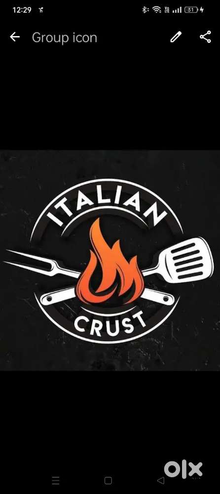 Continental chaf ki need hai italian crust restaurant