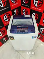 If84Lg turbo drum blue and white colour fully automatic washingmachine