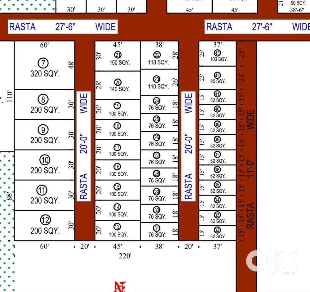 Plot for sale in emi hali mundi patudi