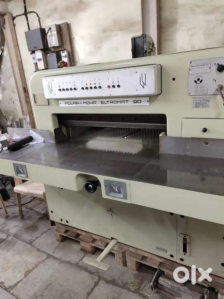 Polar 76 EM and all cutting machine available and printing machines