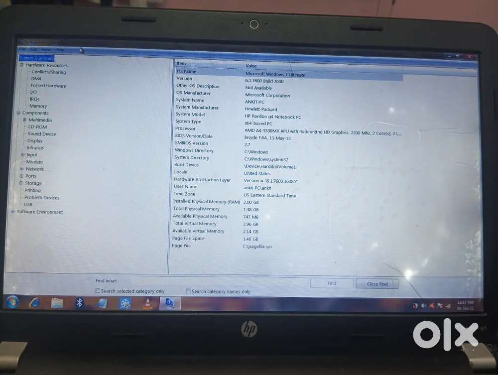 Fresh laptop