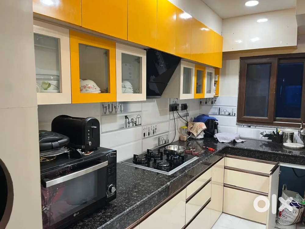 Three bhk semi furnished flat at Argora for genuine family