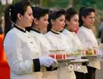 Food service hotel banquet bar restaurant in the five star hotel