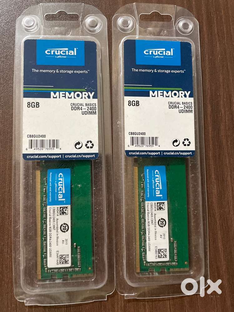 16 GB ram 8X2 Sticks DDR4 for desktop