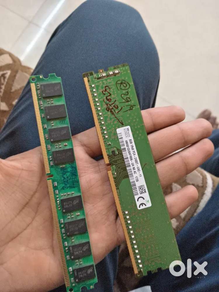 8gb ram and 2 gb ram