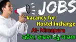Hostel incharge