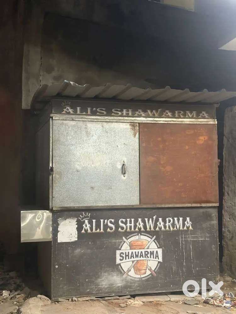 Shawarma setup with all equipments