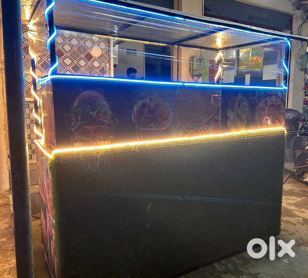 Food cart counter
