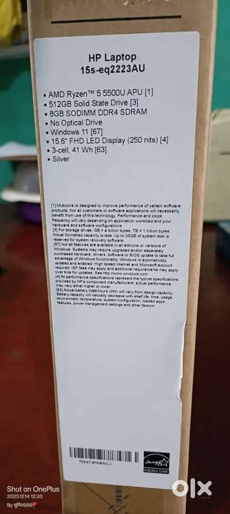 HP Laptop 15s