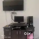 Centre table with computer system