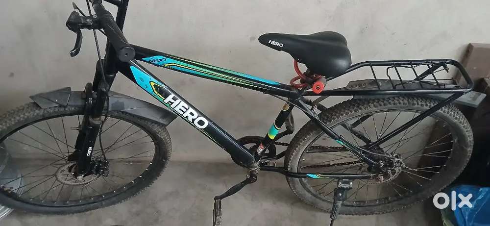 Brand new cycle, front and back me disk brake hai, front suspension