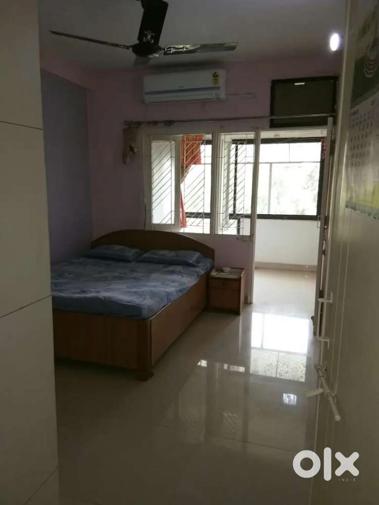 1bhk furnished flat on rent for decnt people family or bachelor's