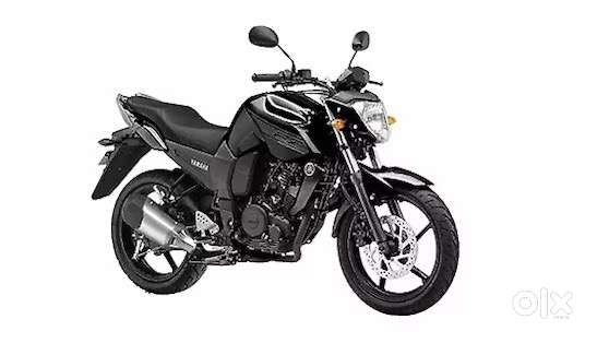 Yamaha fz16 black color single owner with good running condition