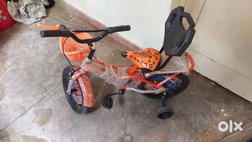 new one week using ,kids bicycle ,2-4 years age,