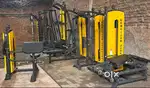 Full gym machine setup at nominal cost in best look direct by company.