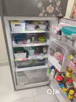 7 years old Double door 321 lt Samsung fridge