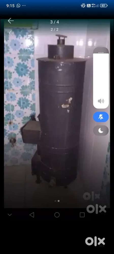 Gas geyser