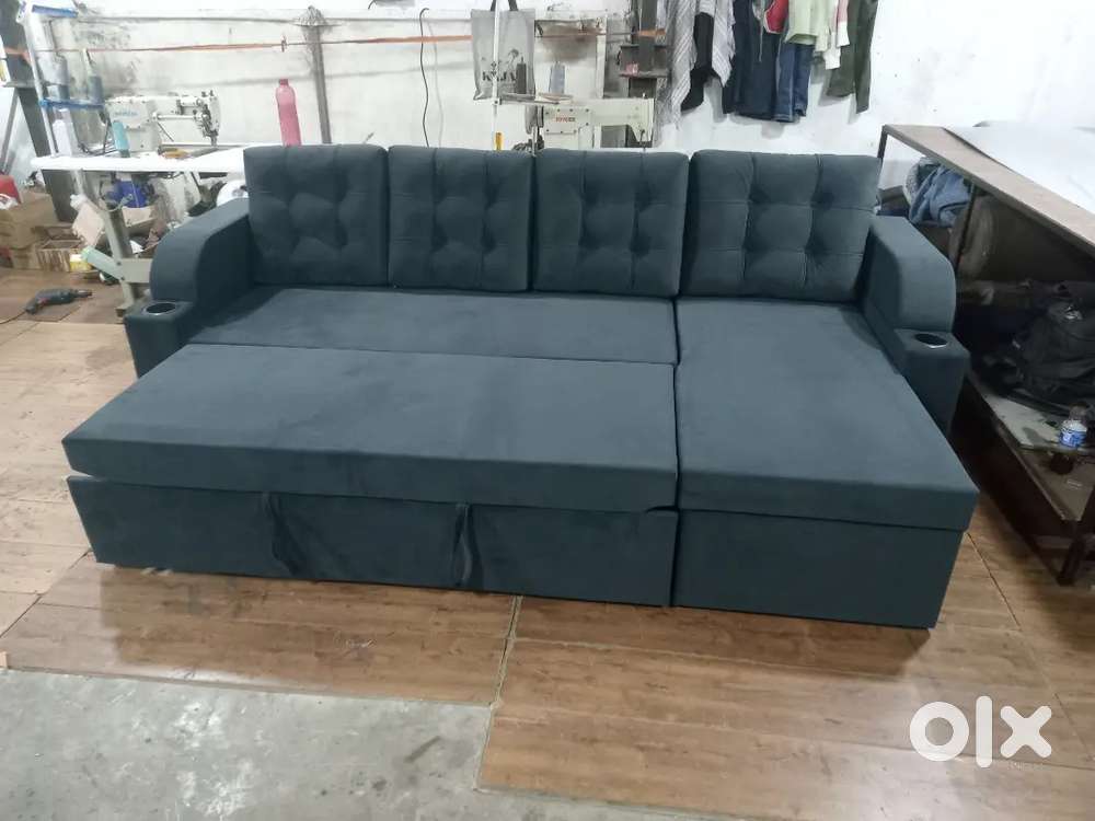 Brand new L shape sofa cumbed at reasonable price