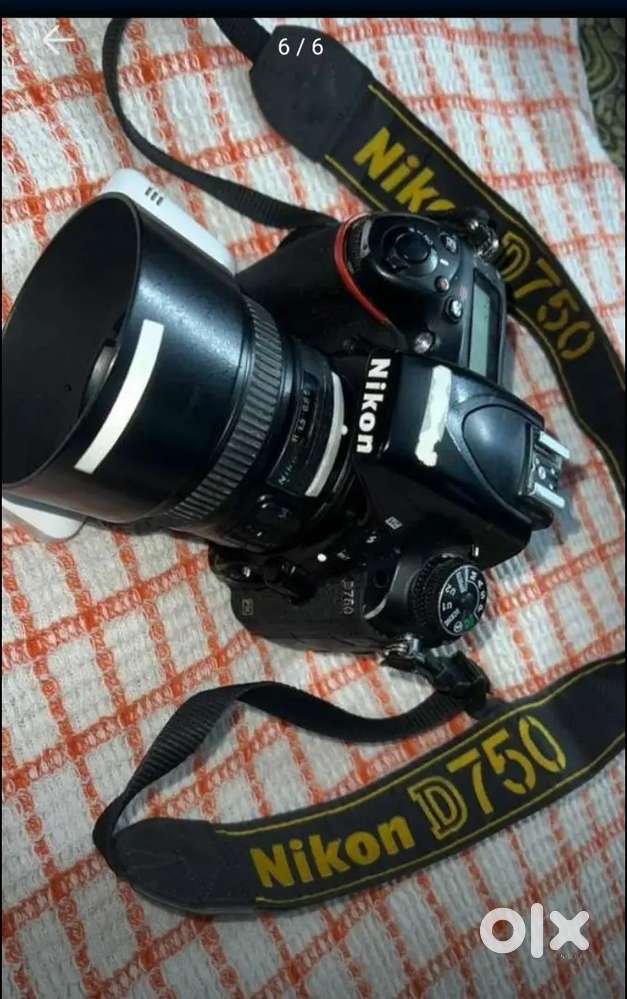 Nikon D-750 DSLR camea