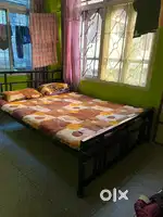 Tata Steel Queen Bed with Ply